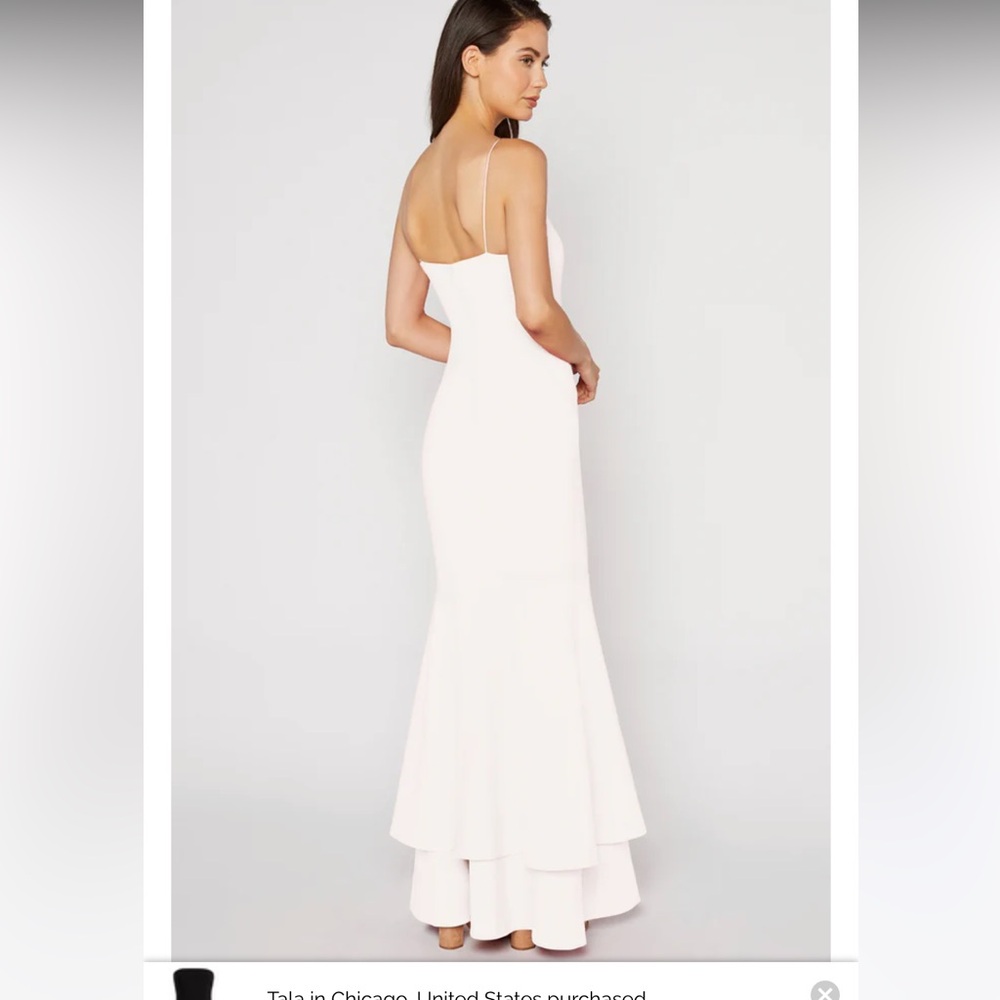 Likely NYC Aurora Gown Size 6 NWT Ivory White Mermaid - Picture 2 of 11